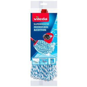 Vileda Supermocio Microfibre and Cotton Mop Refill