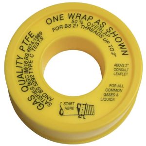 GPTFE PTFE Tape for Gas 12mm x 5m