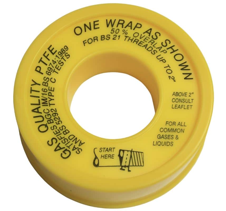 GPTFE PTFE Tape for Gas 12mm x 5m