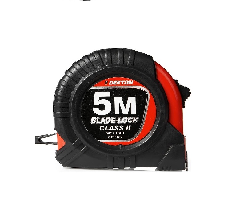 DT55102 DEKTON 5 Metre/16 Feet Hard Case Measuring Tape