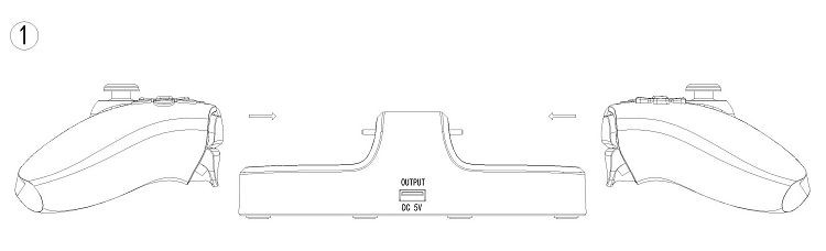 Dual Charger Dock For PS5 Wireless Controller