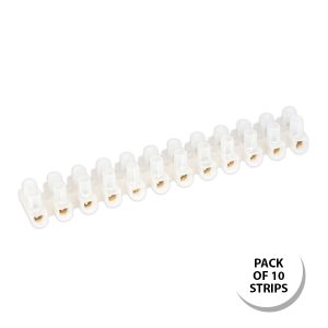 15 Amp Polyethylene Connector Strip – Pack of 10 strips