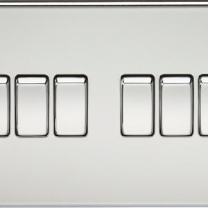 10AX 6G 2-way Switch - Polished Chrome
