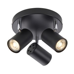Arezzo 3lt round black 7W