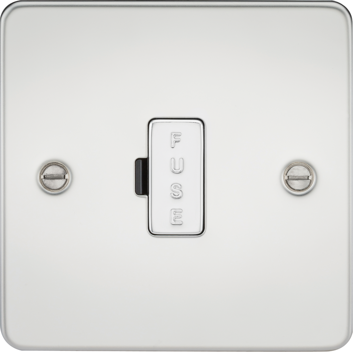 13A Fused Spur Unit - Polished Chrome