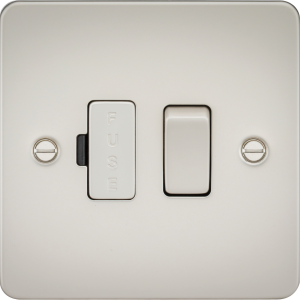 13A Switched Fused Spur Unit - Pearl