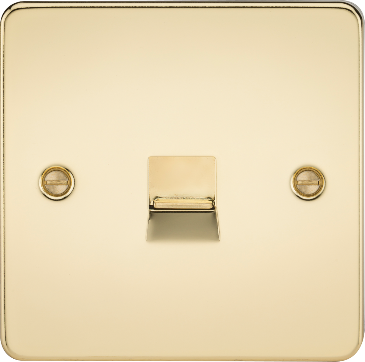 Telephone Extension Outlet - Polished Brass