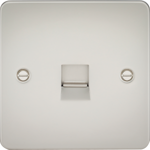 Telephone Extension Outlet - Pearl