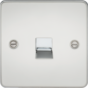 Telephone Master Outlet - Polished Chrome
