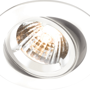 IP20 230V GU10 White Recessed Tilt Twist & Lock Downlight