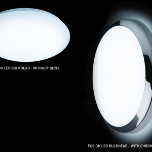 230V IP44 24W BF LED Bulkhead with Sensor 400mm 1600lm 6000K