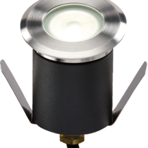 230V IP65 1.5W 4000K High Output LED White Mini Ground Light comes with cable. Non-Dimmable