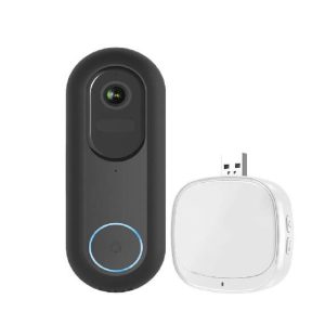 SHA5357 1080P Wired & Wireless Video Doorbell Kit With 5200mah Battery & USB Foldable Chime