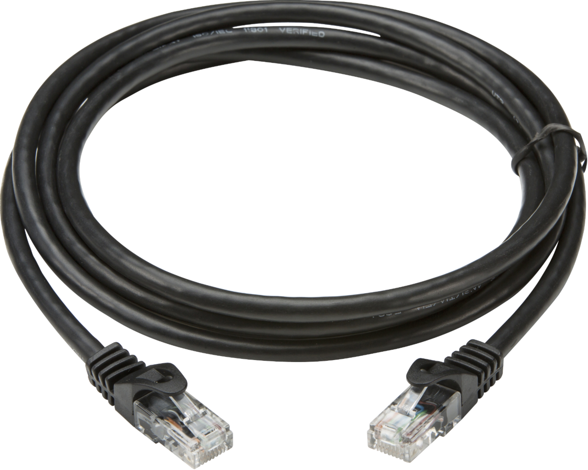 10m UTP CAT6 Networking Cable - Black