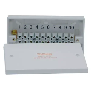 10 Way Central Heating Connection Box