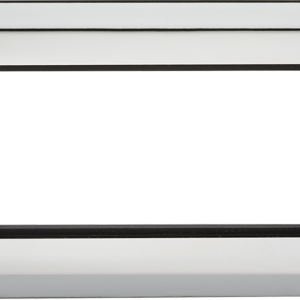 4G Modular Faceplate - Bevelled Edge Polished Chrome
