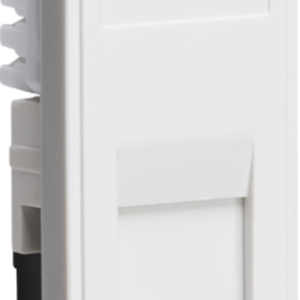 UTP CAT6 RJ45 Outlet Module 25 x 50mm - White