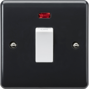 PM8331N 45A DP Switch With Neon (1G Size) [Part M Compliant]