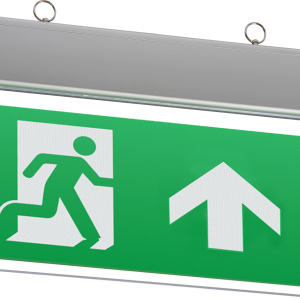 230V IP20 Ceiling Mounted LED Emergency Exit Sign (maintained/non-maintained)