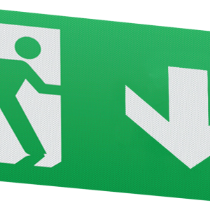 Legend with Down Facing Arrow for product EMSWING