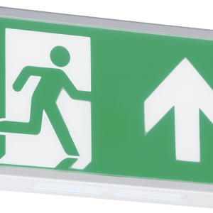 230V IP20 Wall Mounted LED Emergency Exit sign (maintained/non-maintained)
