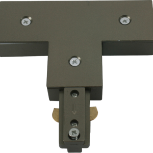 230V Track T-connector - Satin Nickel