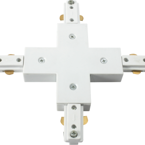 230V Track X-connector - White