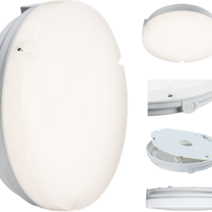 230V IP65 14W LED Emergency Bulkhead 4000K