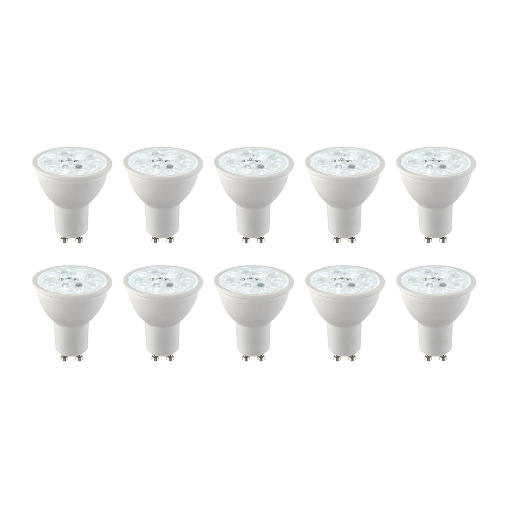 GU10 CCT 7W | 600LM | 86LM/W | 2700K/4000K/6500K | 60 Beam Angle