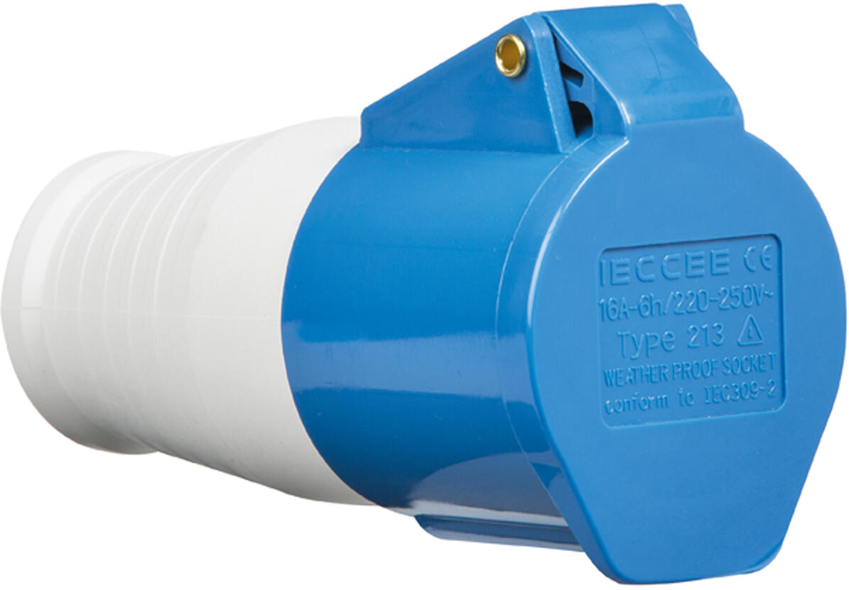 IN0023 240V IP44 32A Connector 2P+E