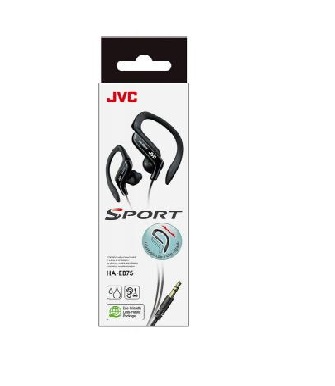 JVC Entry Wired Sports Black - HA-EB75-BN-U