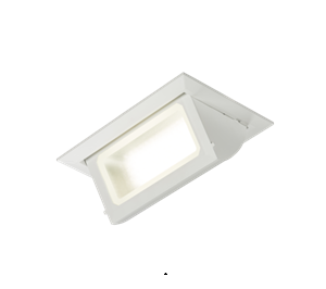 230V 40W Recessed LED Rectangular Wall Washer