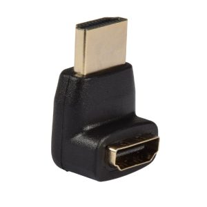 122.399UK Adaptor HDMI Right Angle Plug – HDMI Socket