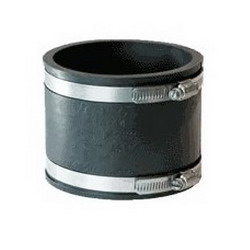 FC5644 Fernco Rubber 4"- 4" Ci To Ci/Plastic