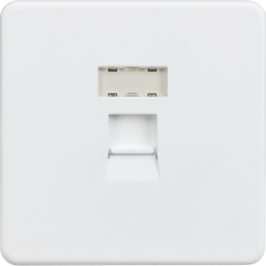 RJ45 Network Outlet - Matt White