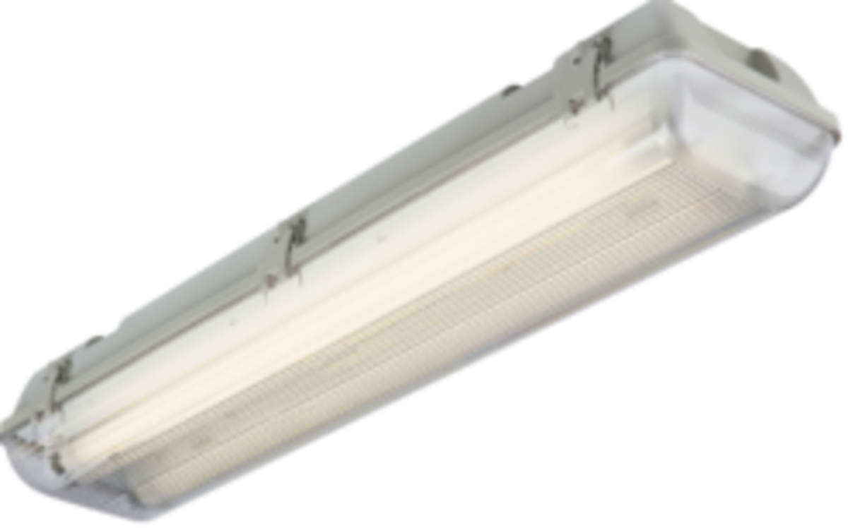 NCLB22 230V IP65 T8 Twin LED Ready Anti Corrosive Fitting (2ft)