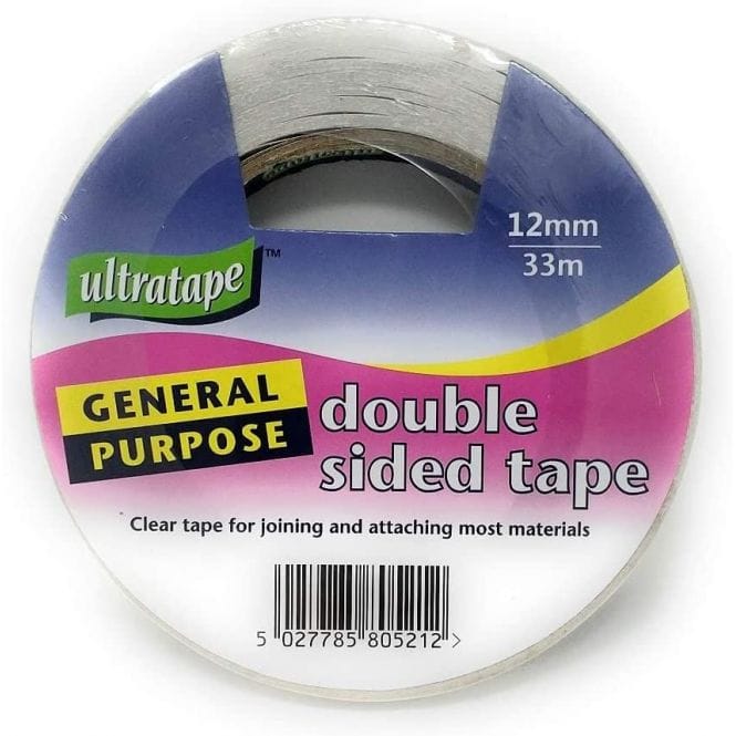 Ultratape 12mm Double Sided Tape 33m