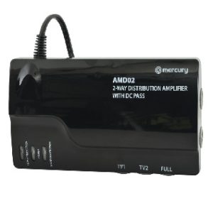 130.030UK UHF/VHF Distribution Amplifiers with 5G/4G Filter and DC Pass 2 Way 5G