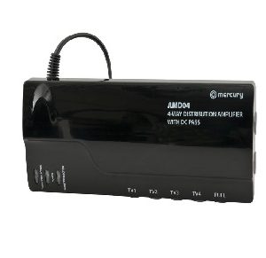130.031UK UHF/VHF Distribution Amplifiers with 5G/4G Filter and DC Pass 4 Way 5G