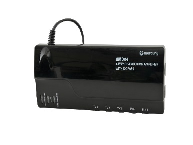 130.031UK UHF/VHF Distribution Amplifiers with 5G/4G Filter and DC Pass 4 Way 5G