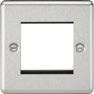 2G Modular Faceplate - Brushed Chrome