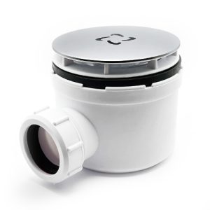 Heavy Duty 90mm Shower Waste Chrome