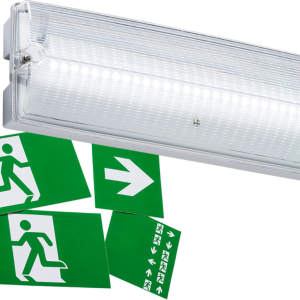 EMLED4L 230V IP65 3W LED Emergency Bulkhead Maintained/Non- Maintained