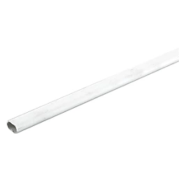 Oval uPVC White Conduit 16mm x 3m
