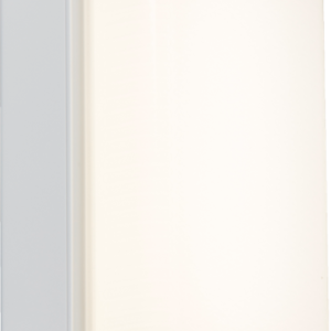230V IP54 5W LED Security Amenity Bulkhead White Base with Opal Diffuser Cool White 4000K
