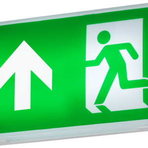 230V 4W LED Emergency Exit Sign - Self-test