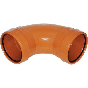 Underground 110mm Double Socket 87.5° Bend