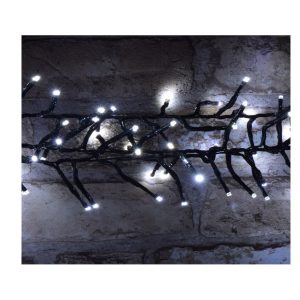 155.383UK Multi-sequence 960 LED Cluster Lights With Timer Dual Colour Warm White/ Cool White