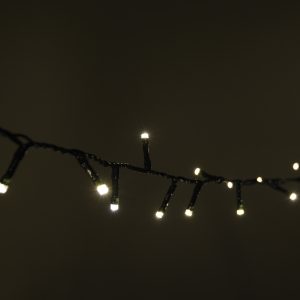 155.465UK Multi-Sequence LED Indoor/Sheltered Outdoor String Lights with 24-Hour Auto-Timer 200 LED 10m WW