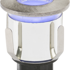 230V IP65 0.6W LED Blue Mini Ground Light comes with Three Interchangeable Heads